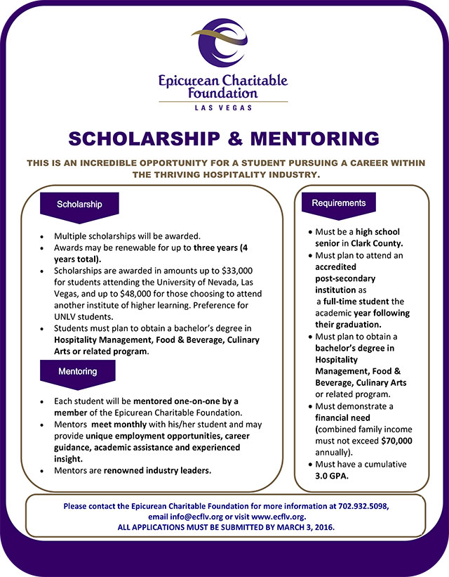 ECF Scholarship and Mentoring